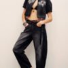 103 Jean Barrel Black